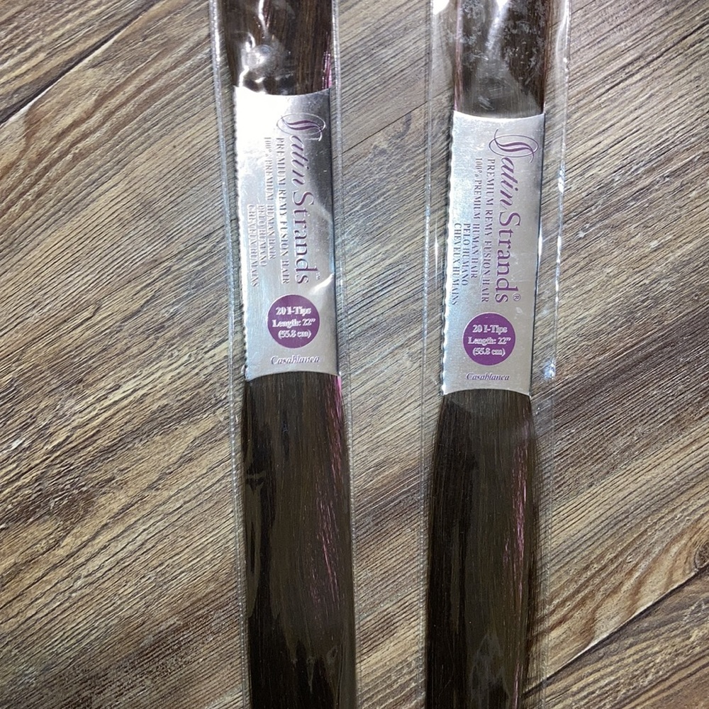 22” Satin Strands I-Tips Human Hair Extensions